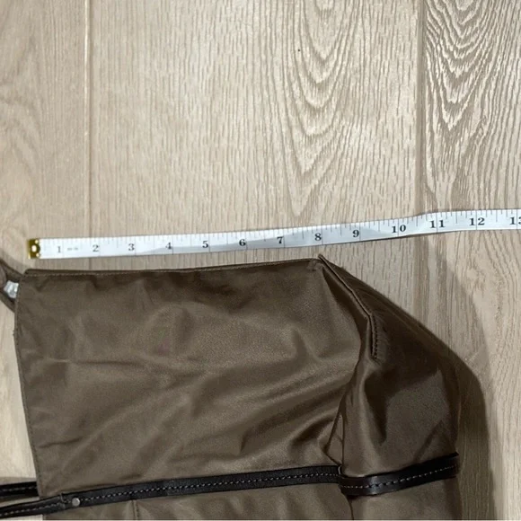 Tumi Dark Brown Nylon Shoulder Tote Bag - Picture 7 of 8